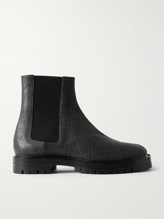 Black chelsea boots from Maison Margiela