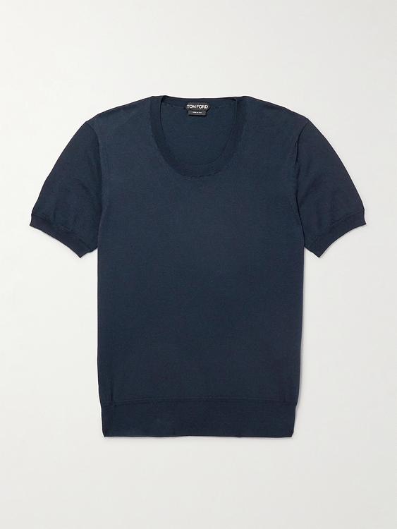 Dark grey t-shirt from Tom Ford