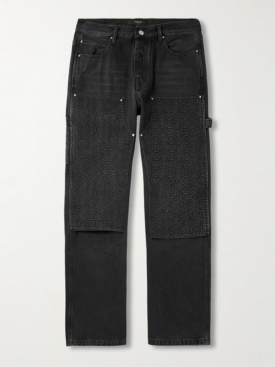 Black jeans from Amiri