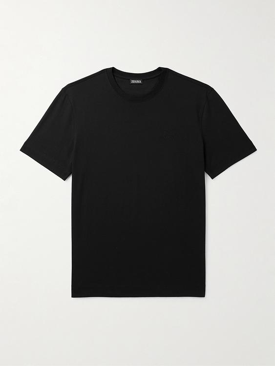 Black t-shirt from Zegna