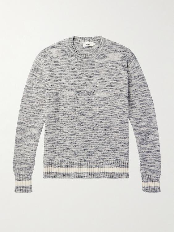 Grey sweater from Altea