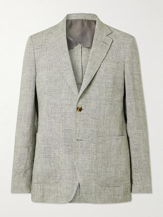 Grey suit jacket from Mr P.