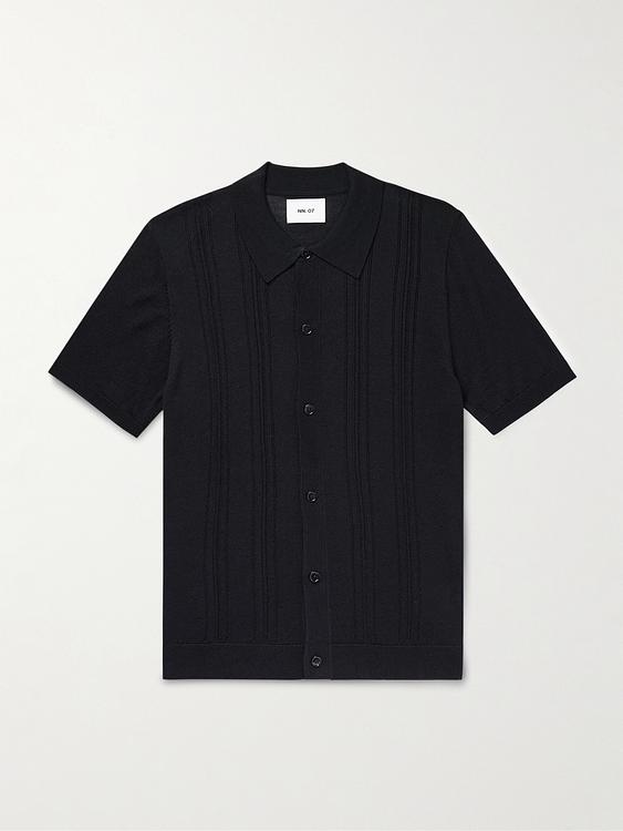 Black short sleeve shirt from NN07