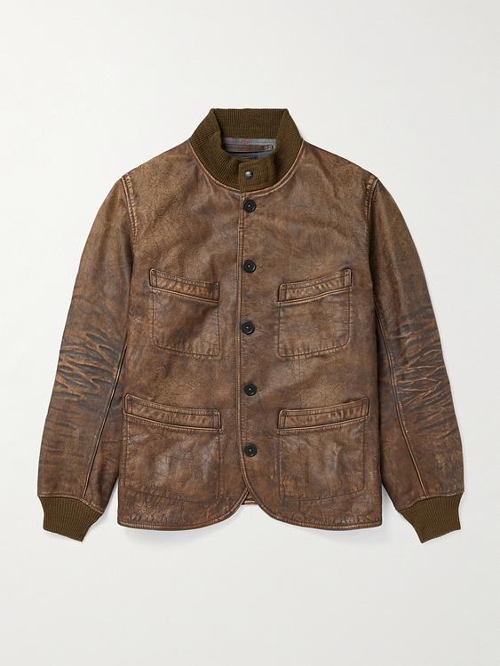 Taupe casual jacket from RRL
