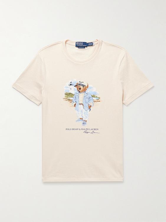 Print white t-shirt from Polo Ralph Lauren