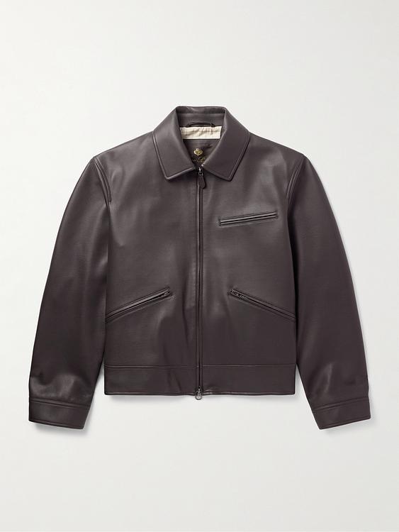 Dark brown casual jacket from Loro Piana