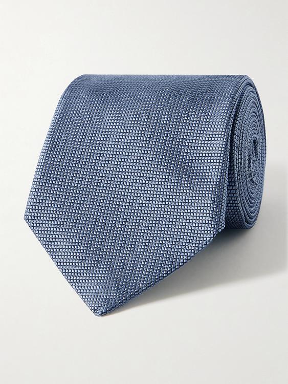 Dark blue tie from Paul Smith