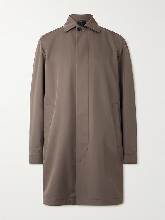 Taupe casual jacket from Zegna