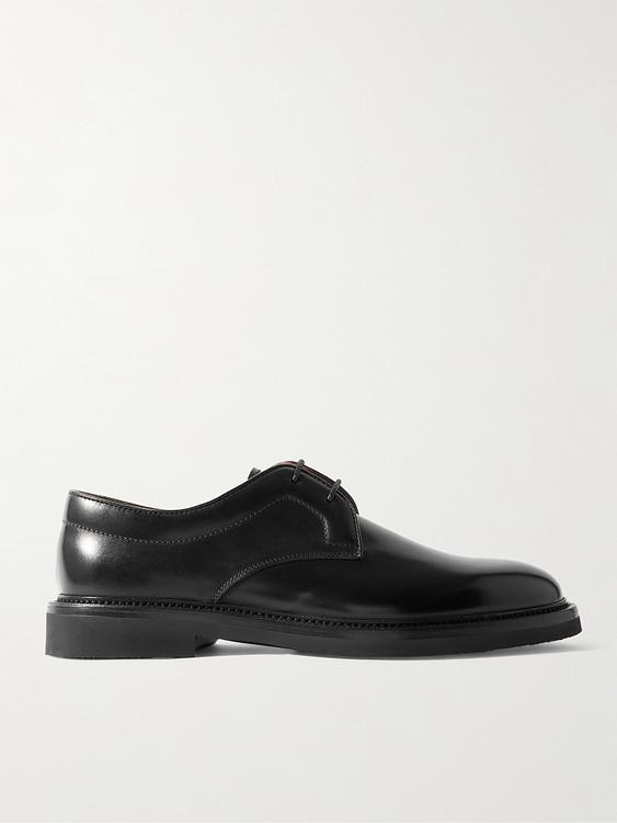 Black derby shoes from Dunhill