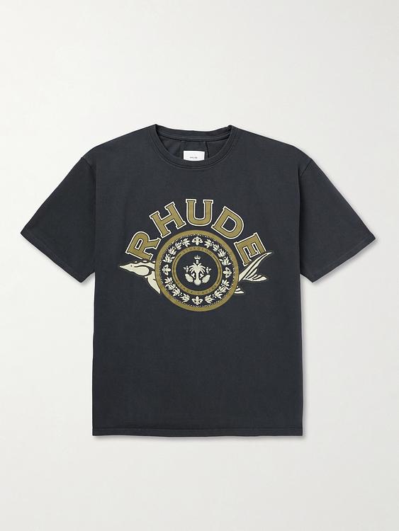 Print dark grey t-shirt from Rhude