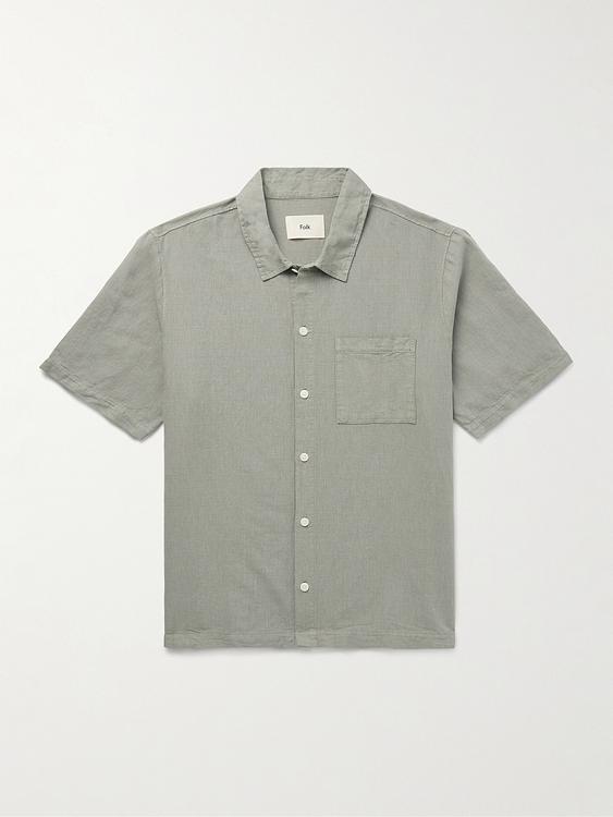 Grey short sleeve shirt from Folk