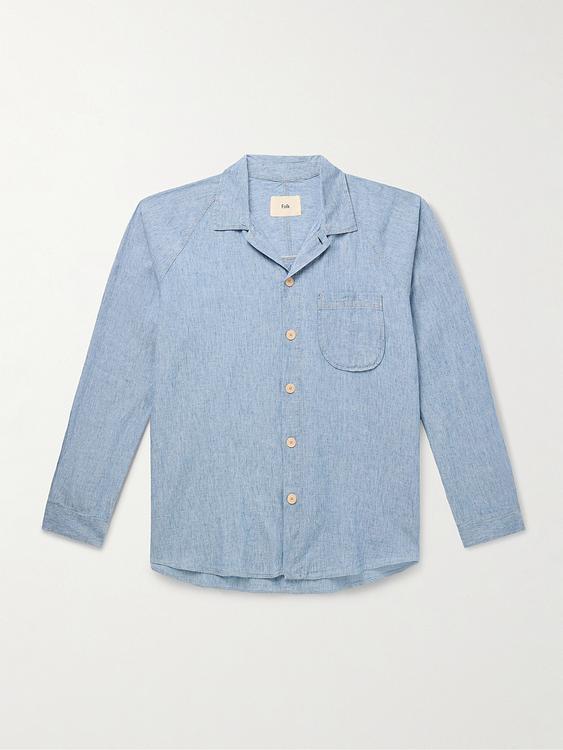 Light blue linen shirt from Folk