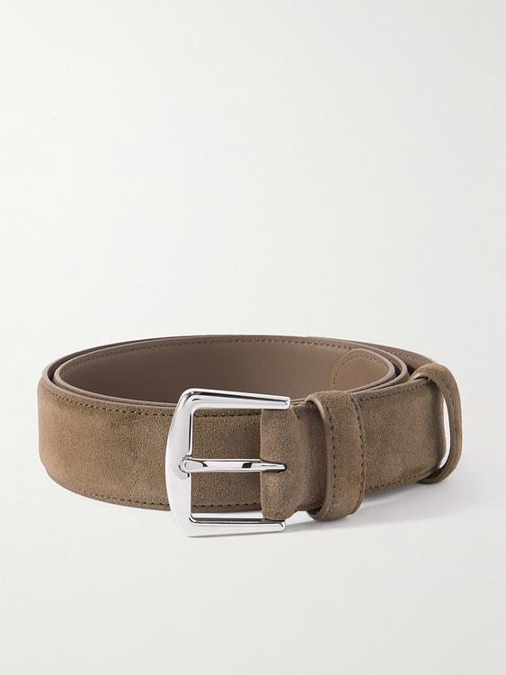 Taupe belt from Loro Piana