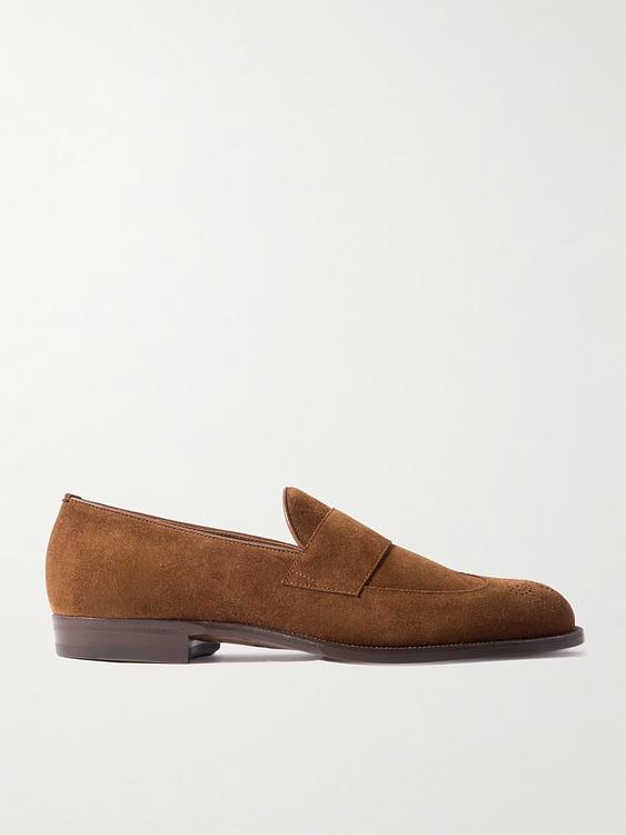 Brown loafers from Dunhill