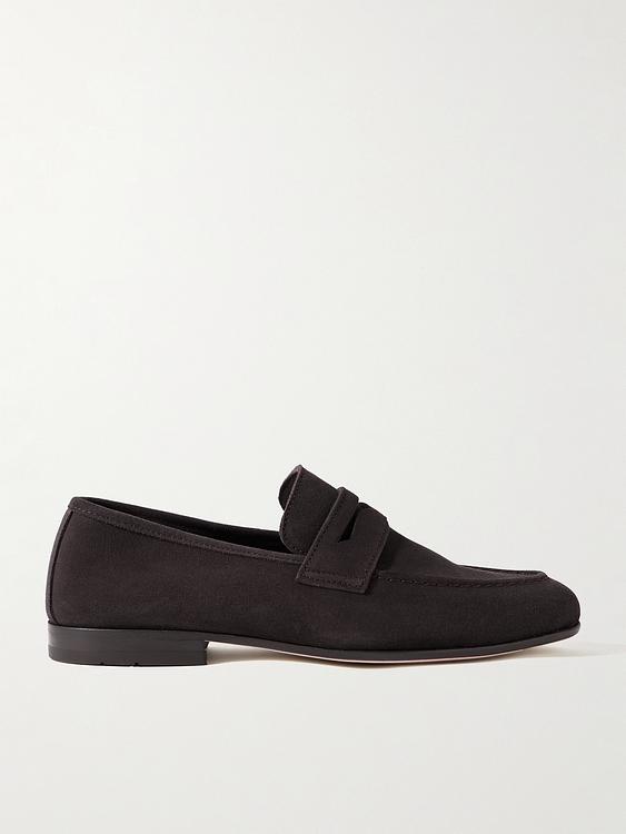 Black loafers from Mr P.