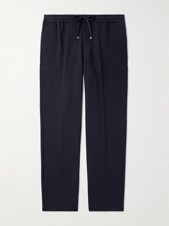 Black formal trousers from Moncler