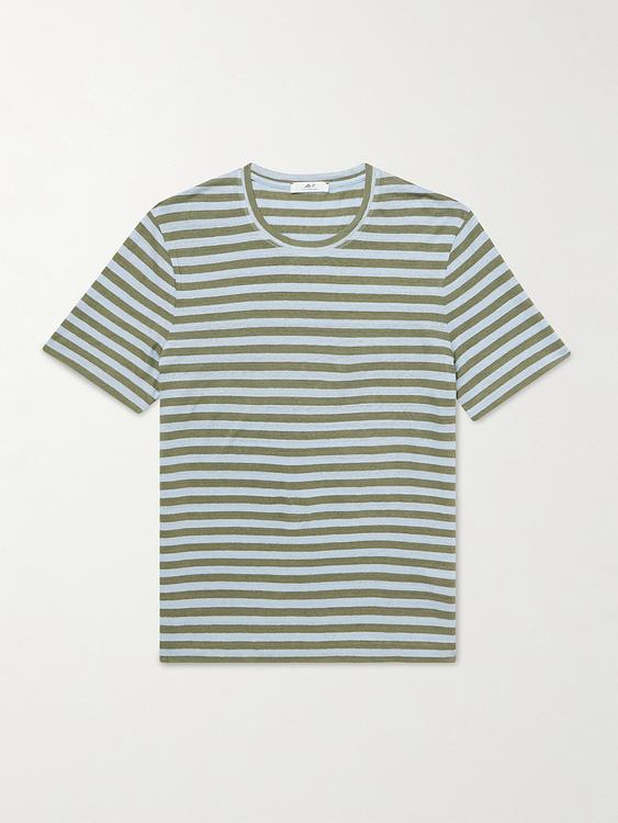 Striped multicolor t-shirt from Mr P.