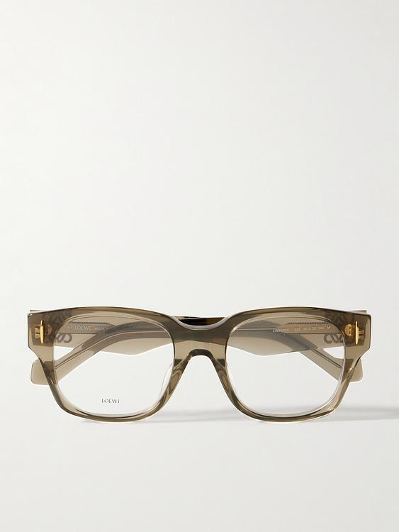 Multicolor d-frame glasses from Loewe