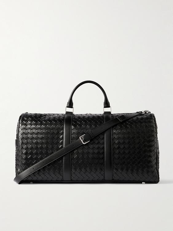 Black briefcase from Bottega Veneta
