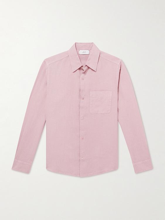 Light pink linen shirt from Mr P.