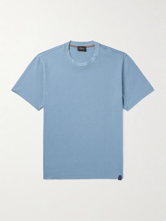 Blue t-shirt from Brioni