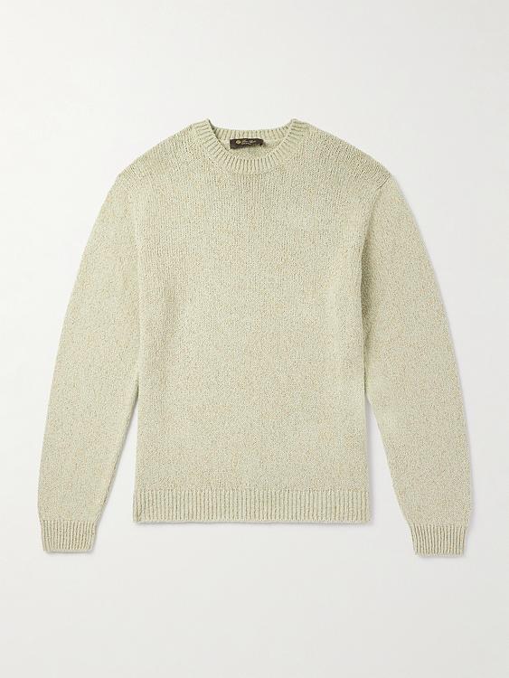 Beige sweater from Loro Piana