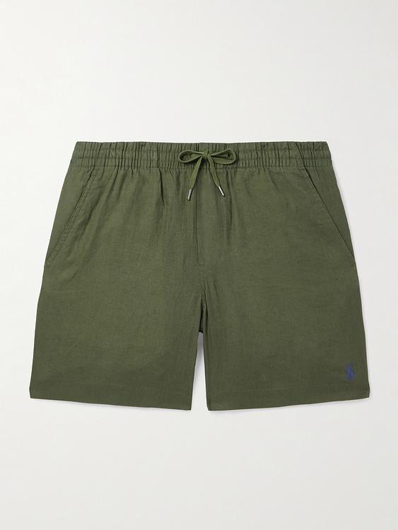 Dark green drawstring shorts from Polo Ralph Lauren