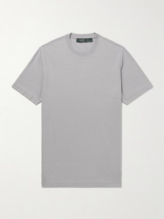 Grey t-shirt from Incotex
