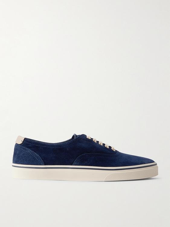 Dark blue sneakers from Brunello Cucinelli