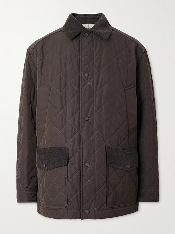 Dark brown casual jacket from Purdey