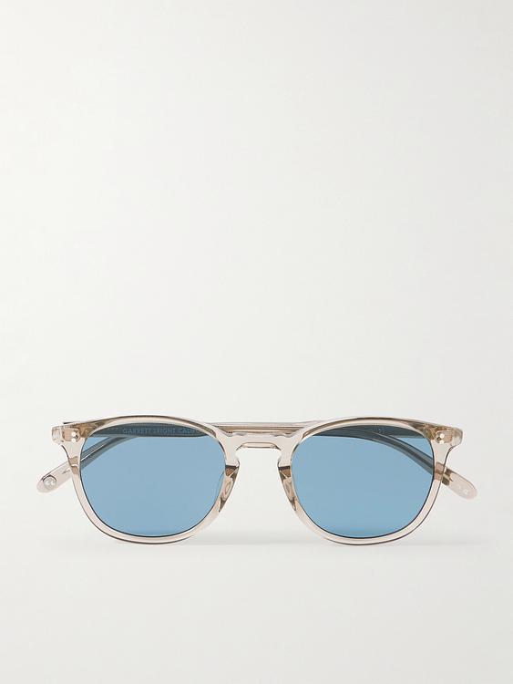 Multicolor d-frame sunglasses from Garrett Leight California Optical