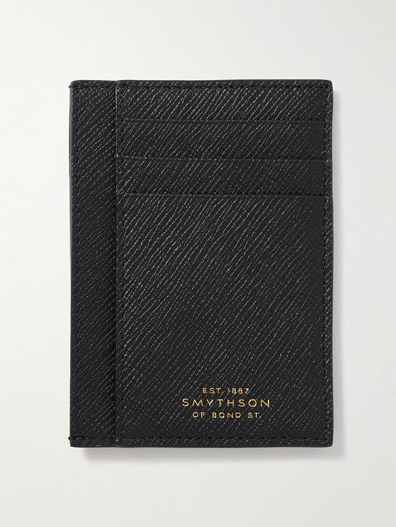 Black wallet from Smythson