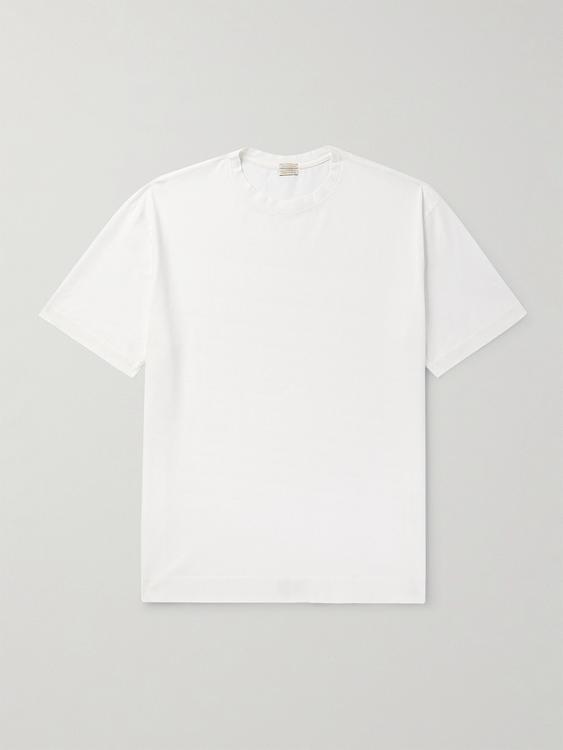White t-shirt from Massimo Alba