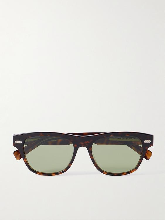 Dark grey d-frame sunglasses from Brunello Cucinelli