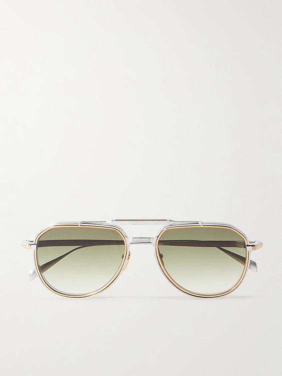 Multicolor d-frame sunglasses from Jacques Marie Mage