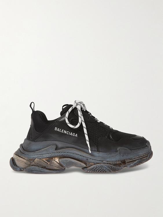 Black sneakers from Balenciaga