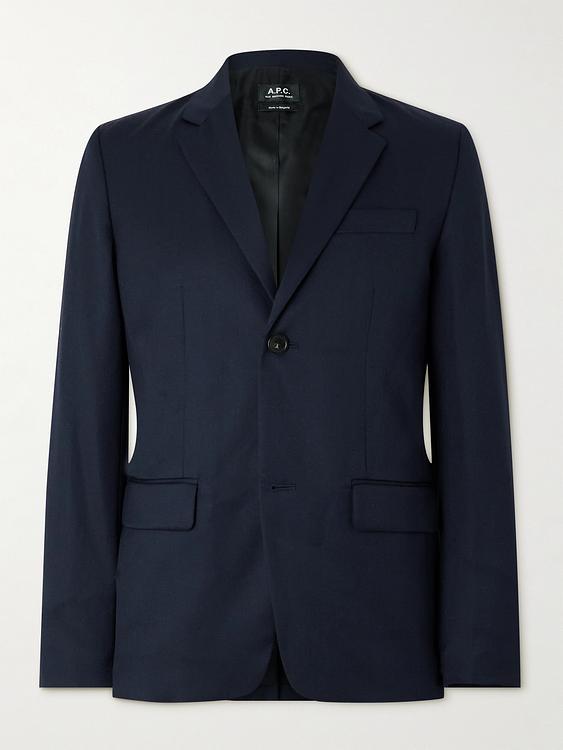 Black suit jacket from A.P.C