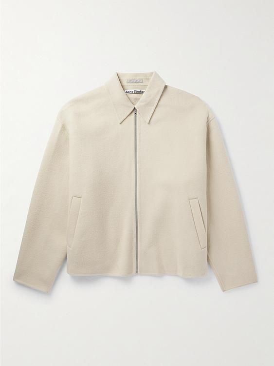 Beige casual jacket from Acne Studios