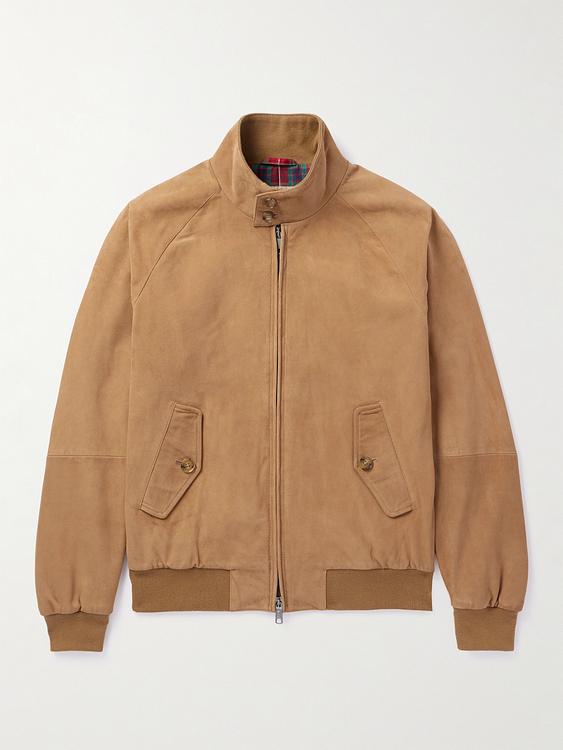 Brown casual jacket from Baracuta