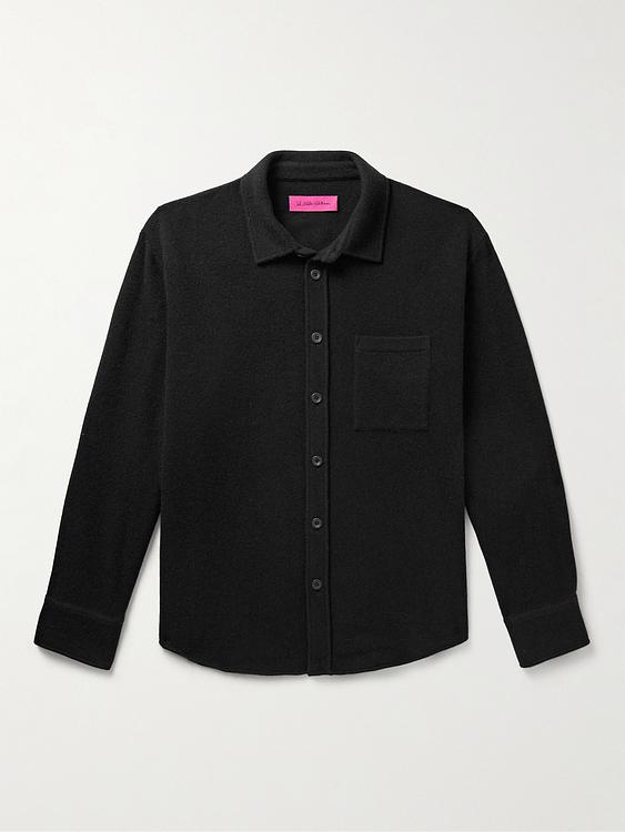 Black overshirt from The Elder Statesman