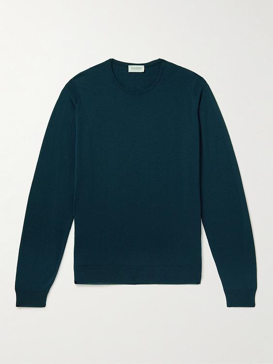 Black sweater from John Smedley