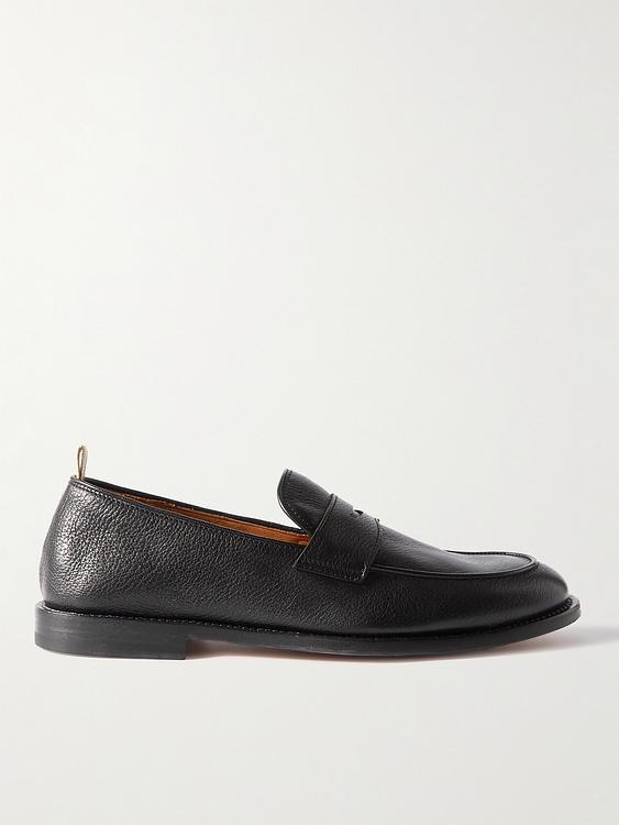 Black loafers from Officine Creative