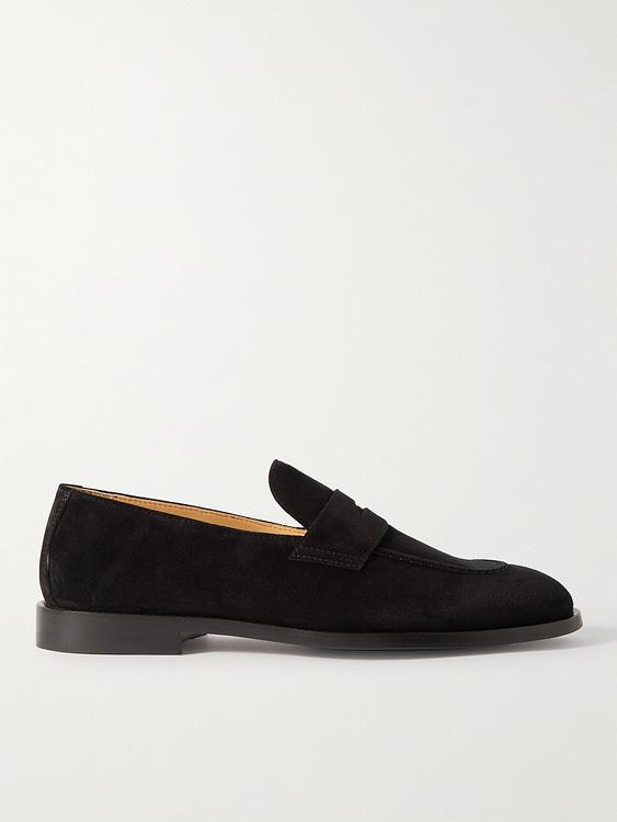 Black loafers from Brunello Cucinelli