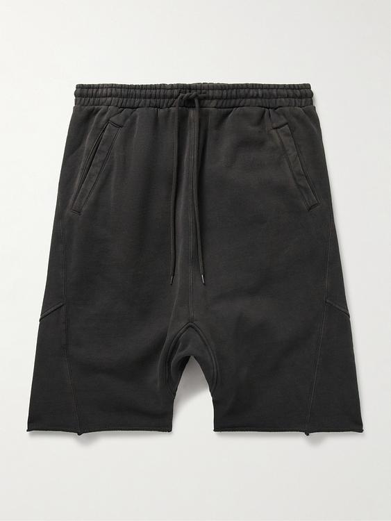 Black drawstring shorts from Entire Studios