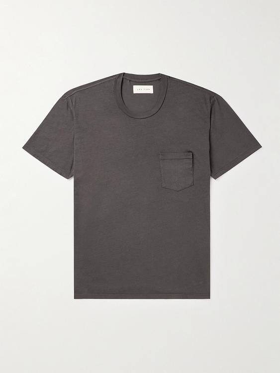 Dark brown t-shirt from Les Tien