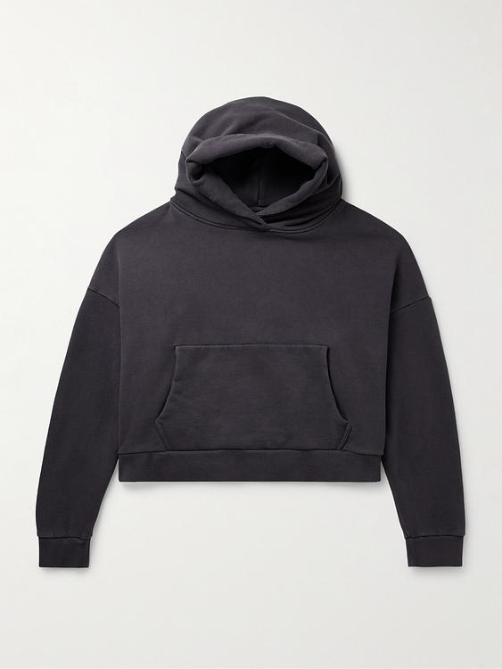 Black hooded sweatshirt from Entire Studios