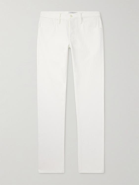 White jeans from Gabriela Hearst
