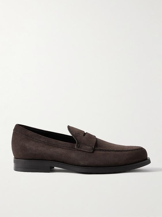 Black loafers from Tod's