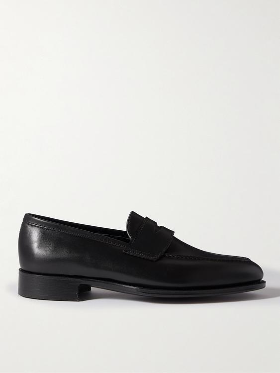 Black loafers from George Cleverley