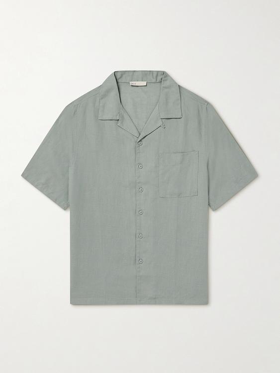Grey short sleeve shirt from Onia